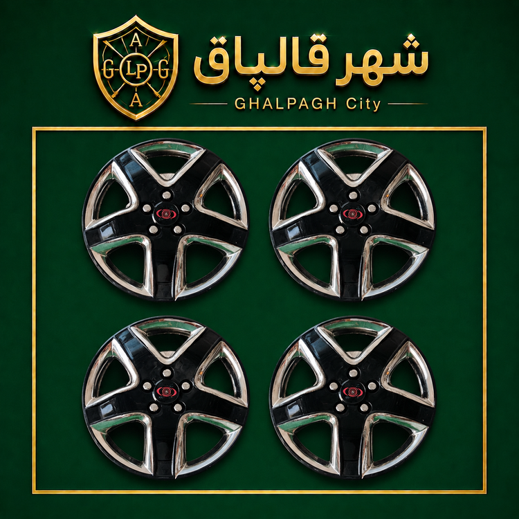 قالپاق چرخ طرح اکتیو سایز۱۳ اینچ مناسب برای انواع خودرو